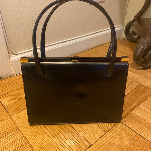 Vintage Crouch & Fitzgerald Leather Evening Bag - Picture 2 of 4